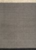 saga grey and black wool and viscose hand loom Rug - HeadShot saga grey and black wool and viscose hand loom Rug - HeadShot