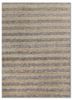 tesoro ivory wool and viscose hand loom Rug - HeadShot