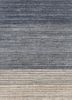saga blue wool and viscose hand loom Rug - HeadShot saga blue wool and viscose hand loom Rug - HeadShot