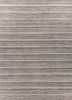saga grey and black wool and viscose hand loom Rug - HeadShot saga grey and black wool and viscose hand loom Rug - HeadShot