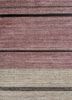 saga red and orange wool and viscose hand loom Rug - HeadShot saga red and orange wool and viscose hand loom Rug - HeadShot
