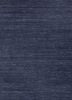 saga blue wool and viscose hand loom Rug - HeadShot saga blue wool and viscose hand loom Rug - HeadShot