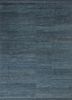 blue blue afghan wool hand knotted Rug