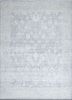 erbe grey and black wool hand knotted Rug - HeadShot