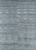 aprezo blue wool hand knotted Rug - HeadShot aprezo blue wool hand knotted Rug - HeadShot