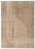 blythe beige and brown wool hand knotted Rug - HeadShot