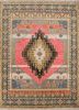 multi multi wool hand knotted Rug