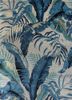 pansy blue wool hand knotted Rug - HeadShot pansy blue wool hand knotted Rug - HeadShot