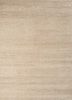 thyme grey and black wool hand knotted Rug - HeadShot