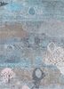 manchaha blue wool and bamboo silk hand knotted Rug - HeadShot manchaha blue wool and bamboo silk hand knotted Rug - HeadShot