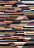 linear multi wool and viscose hand tufted Rug - HeadShot linear multi wool and viscose hand tufted Rug - HeadShot