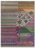 manchaha gold wool and bamboo silk hand knotted Rug - HeadShot