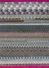 manchaha grey and black wool and bamboo silk hand knotted Rug - HeadShot manchaha grey and black wool and bamboo silk hand knotted Rug - HeadShot