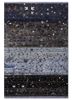manchaha grey and black wool and bamboo silk hand knotted Rug - HeadShot