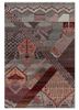 manchaha grey and black wool and bamboo silk hand knotted Rug - HeadShot manchaha grey and black wool and bamboo silk hand knotted Rug - HeadShot