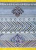 manchaha blue wool and bamboo silk hand knotted Rug - HeadShot manchaha blue wool and bamboo silk hand knotted Rug - HeadShot