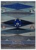 freedom manchaha blue wool and bamboo silk hand knotted Rug - HeadShot freedom manchaha blue wool and bamboo silk hand knotted Rug - HeadShot