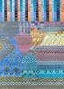 manchaha blue wool and bamboo silk hand knotted Rug - HeadShot manchaha blue wool and bamboo silk hand knotted Rug - HeadShot