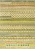manchaha gold wool and bamboo silk hand knotted Rug - HeadShot