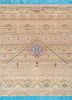 manchaha beige and brown wool and bamboo silk hand knotted Rug - HeadShot manchaha beige and brown wool and bamboo silk hand knotted Rug - HeadShot