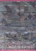 manchaha blue wool and bamboo silk hand knotted Rug - HeadShot manchaha blue wool and bamboo silk hand knotted Rug - HeadShot
