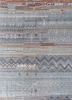 manchaha blue wool and bamboo silk hand knotted Rug - HeadShot manchaha blue wool and bamboo silk hand knotted Rug - HeadShot