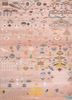 manchaha pink and purple wool and bamboo silk hand knotted Rug - HeadShot manchaha pink and purple wool and bamboo silk hand knotted Rug - HeadShot