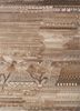manchaha beige and brown wool and bamboo silk hand knotted Rug - HeadShot manchaha beige and brown wool and bamboo silk hand knotted Rug - HeadShot