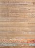 manchaha beige and brown wool and bamboo silk hand knotted Rug - HeadShot manchaha beige and brown wool and bamboo silk hand knotted Rug - HeadShot