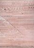 manchaha pink and purple wool and bamboo silk hand knotted Rug - HeadShot