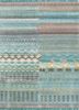 manchaha blue wool and bamboo silk hand knotted Rug - HeadShot manchaha blue wool and bamboo silk hand knotted Rug - HeadShot