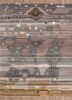 manchaha grey and black wool and bamboo silk hand knotted Rug - HeadShot