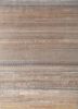 manchaha grey and black wool and bamboo silk hand knotted Rug - HeadShot manchaha grey and black wool and bamboo silk hand knotted Rug - HeadShot
