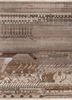 manchaha beige and brown wool and bamboo silk hand knotted Rug - HeadShot manchaha beige and brown wool and bamboo silk hand knotted Rug - HeadShot