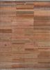manchaha beige and brown wool and bamboo silk hand knotted Rug - HeadShot