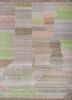 manchaha ivory wool and bamboo silk hand knotted Rug - HeadShot