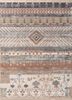 manchaha ivory wool and bamboo silk hand knotted Rug - HeadShot manchaha ivory wool and bamboo silk hand knotted Rug - HeadShot