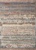 manchaha grey and black wool and bamboo silk hand knotted Rug - HeadShot