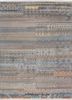 manchaha blue wool and bamboo silk hand knotted Rug - HeadShot
