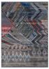 manchaha grey and black wool and bamboo silk hand knotted Rug - HeadShot
