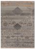 manchaha grey and black wool and bamboo silk hand knotted Rug - HeadShot manchaha grey and black wool and bamboo silk hand knotted Rug - HeadShot