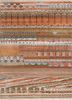 manchaha red and orange wool and bamboo silk hand knotted Rug - HeadShot manchaha red and orange wool and bamboo silk hand knotted Rug - HeadShot