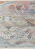 manchaha ivory wool and bamboo silk hand knotted Rug - HeadShot