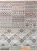 manchaha grey and black wool and bamboo silk hand knotted Rug - HeadShot manchaha grey and black wool and bamboo silk hand knotted Rug - HeadShot