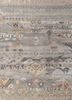 manchaha grey and black wool and bamboo silk hand knotted Rug - HeadShot