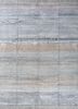 manchaha blue wool and bamboo silk hand knotted Rug - HeadShot manchaha blue wool and bamboo silk hand knotted Rug - HeadShot