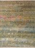 manchaha green wool and bamboo silk hand knotted Rug - HeadShot manchaha green wool and bamboo silk hand knotted Rug - HeadShot