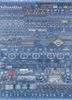 manchaha blue wool and bamboo silk hand knotted Rug - HeadShot