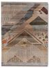 manchaha ivory wool and bamboo silk hand knotted Rug - HeadShot