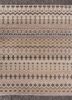 manchaha ivory wool and bamboo silk hand knotted Rug - HeadShot